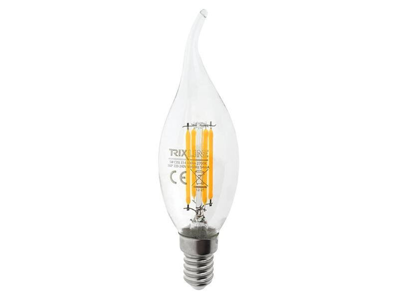 Žiarovka Filament E14 5W biela teplá TRIXLINE C35L Žiarovka Filament E14 5W biela teplá TRIXLINE C35L