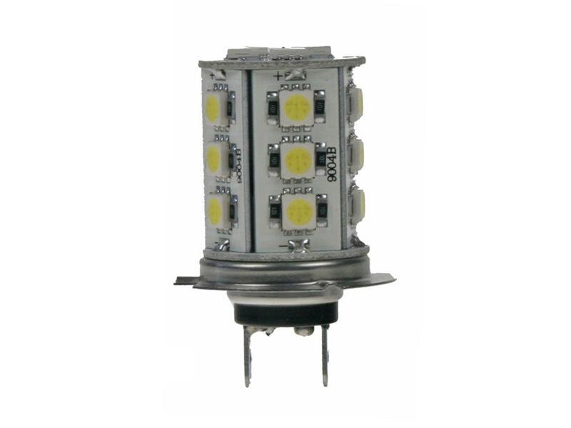 LED žárovka 12V, H7, 18LED/3SMD