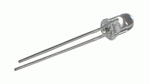 LED 5mm zelená 9000mcd/20° čirá LED 5mm zelená 9000mcd/20° čirá