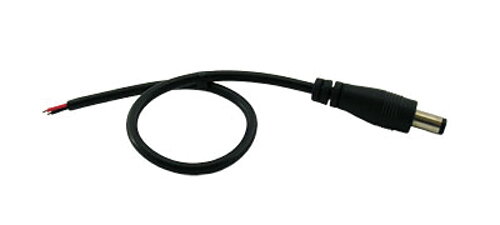 Prodlužovací kabel s konektorem, vidlice 5,5 x 2,1mm, 80cm