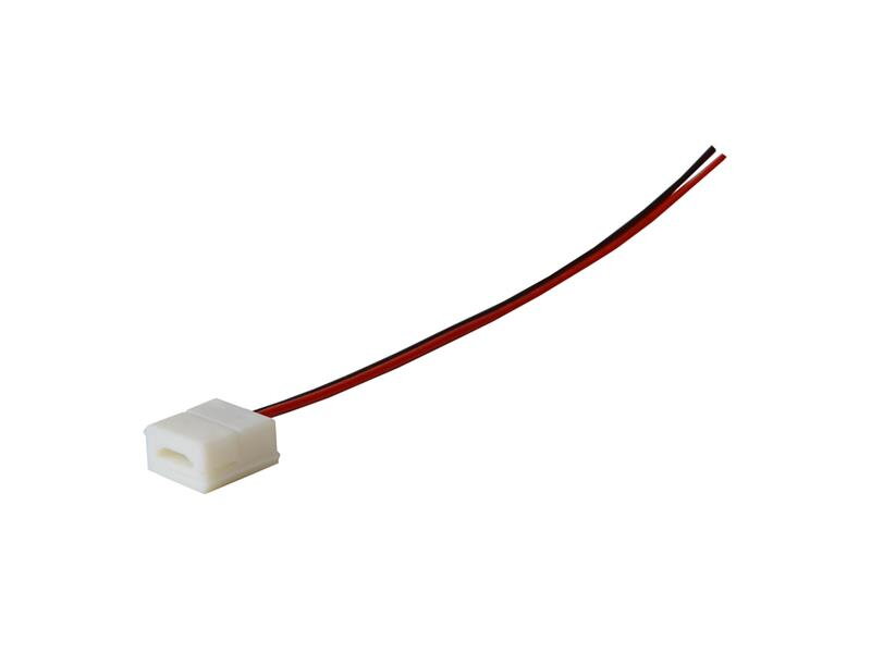 Konektor nepájivý s vodičom pre LED pásiky o šírke 10mm 5050 IP65 Konektor nepájivý s vodičom pre LED pásiky o šírke 10mm 5050 IP65