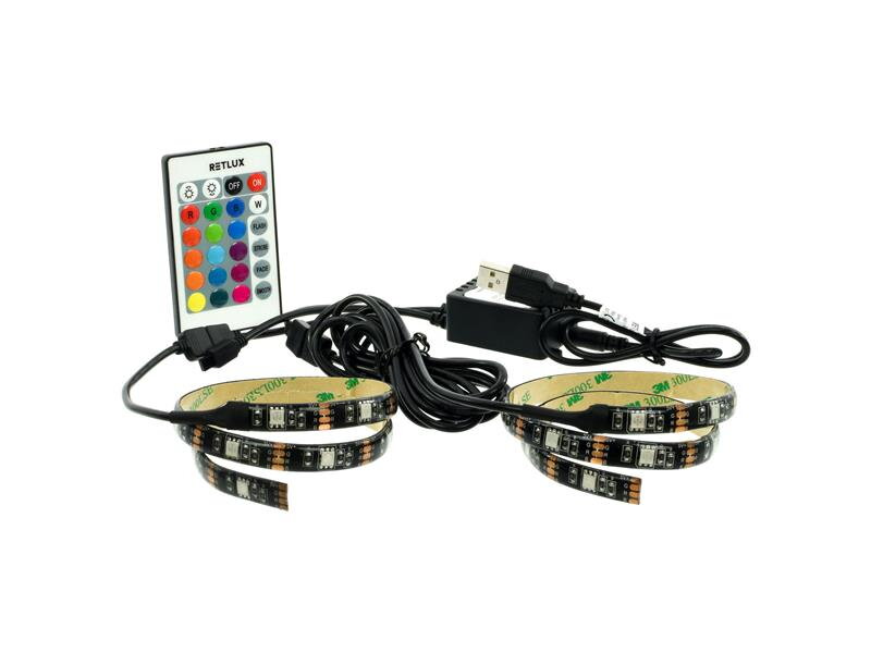 LED pásik pre TV 30LED RGB RETLUX RLS 102 USB LED pásik pre TV 30LED RGB RETLUX RLS 102 USB