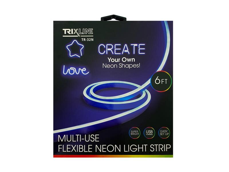 LED pásik USB TRIXLINE TR-32N 1,8m modrý neónový LED pásik USB TRIXLINE TR-32N 1,8m modrý neónový