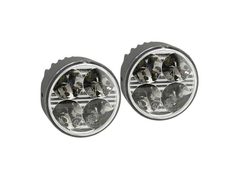 Světla pro denní svícení 4 HIGH POWER LED 12V/24V (kulatá 70 mm) Světla pro denní svícení 4 HIGH POWER LED 12V/24V (kulatá 70 mm)