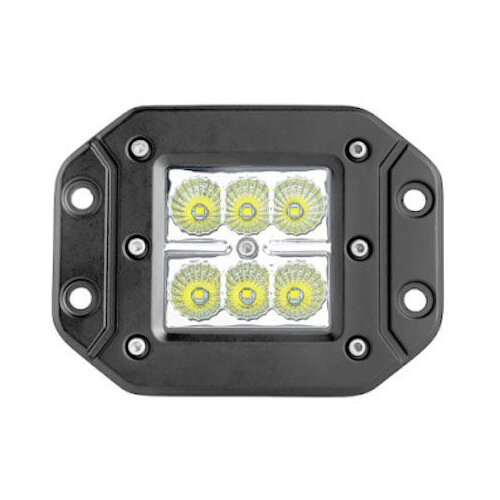 Svetlo na pracovné stroje LED T761A, 10-30V/18W na montáž do nárazníka Svetlo na pracovné stroje LED T761A, 10-30V/18W na montáž do nárazníka