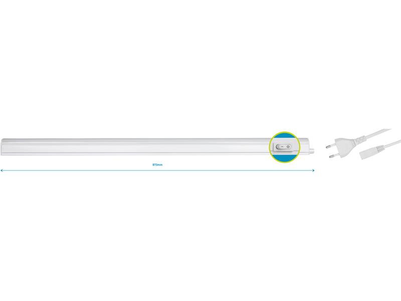 LED lineárne svietidlo RETLUX RLL 509 T5 10W 90cm LED lineárne svietidlo RETLUX RLL 509 T5 10W 90cm