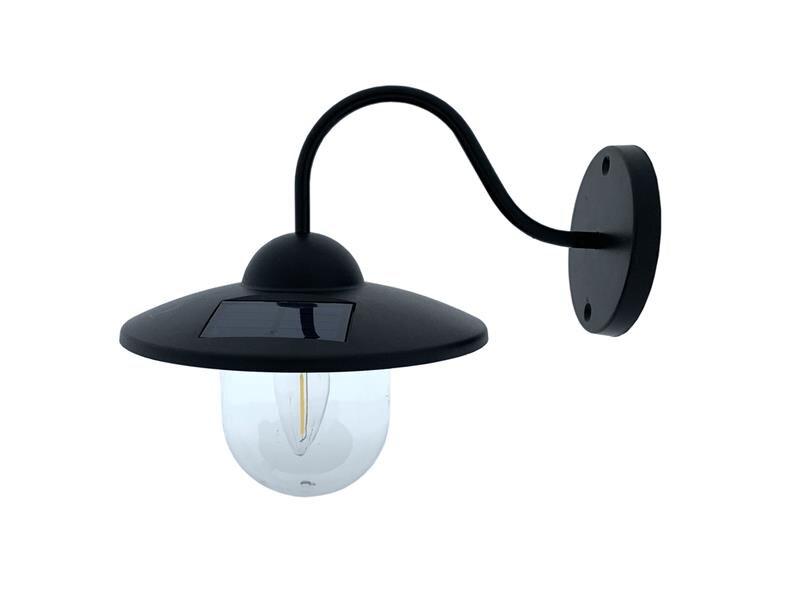 Svietidlo solárne HOME DECOR HD 300 čierne Svietidlo solárne HOME DECOR HD 300 čierne
