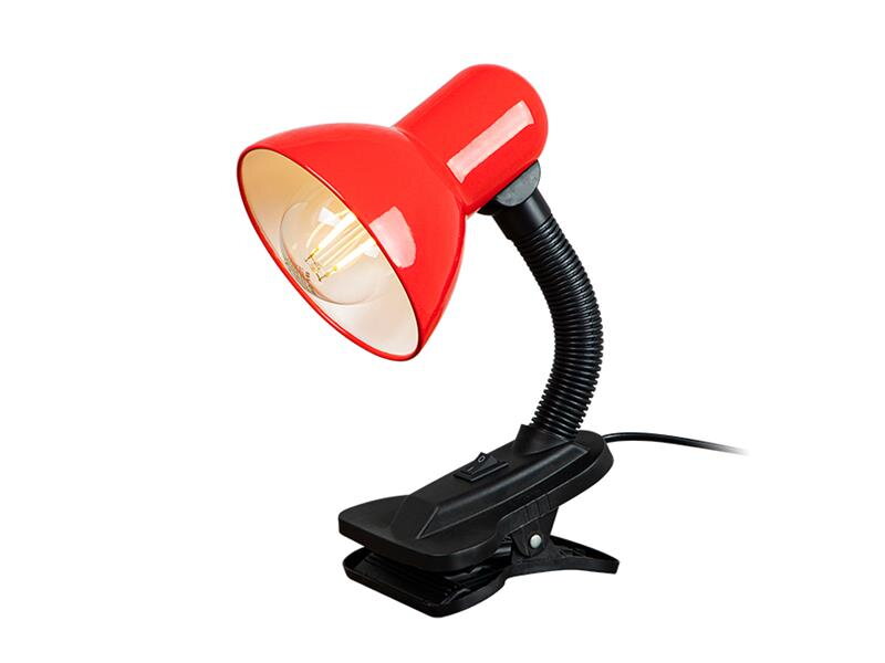 Lampa na klip BLOW LB-08 Red Lampa na klip BLOW LB-08 Red