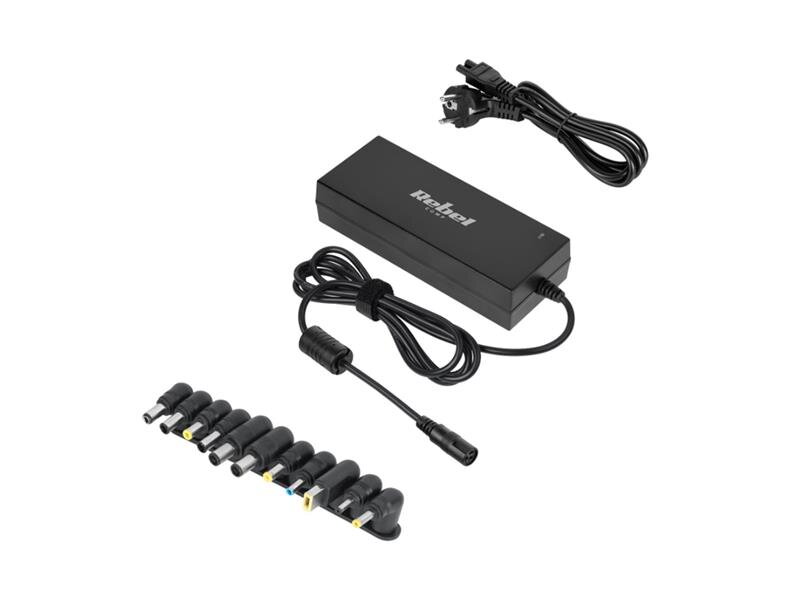Adaptér pre notebooky REBEL 120W univerzálny Adaptér pre notebooky REBEL 120W univerzálny