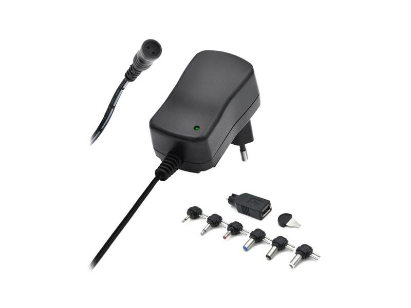 Adaptér napájací 3-12V 600mA GETI GPA06A Adaptér napájací 3-12V 600mA GETI GPA06A