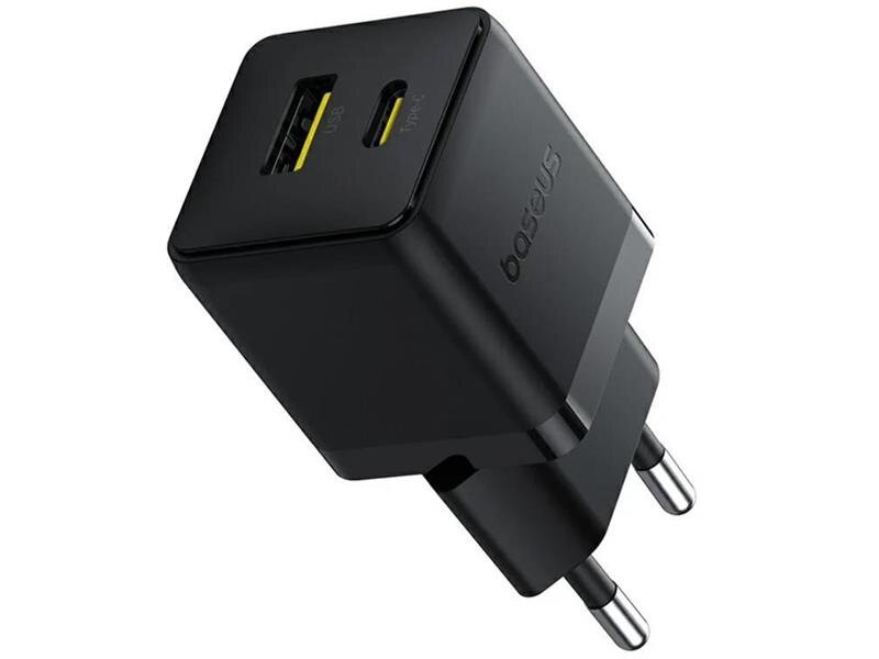 Adaptér USB BASESUS Palm Black 2xUSB 20W Adaptér USB BASESUS Palm Black 2xUSB 20W