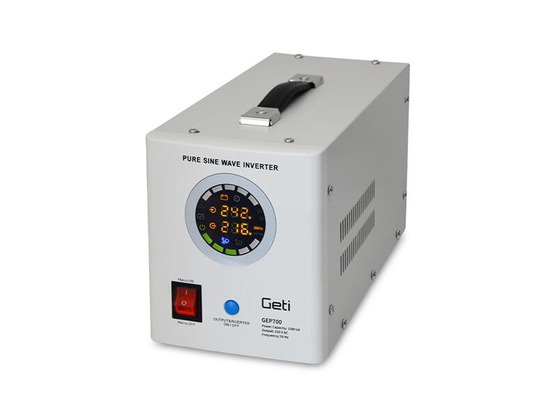 Zdroj záložný GETI GEP700 sinus 700W Zdroj záložný GETI GEP700 sinus 700W