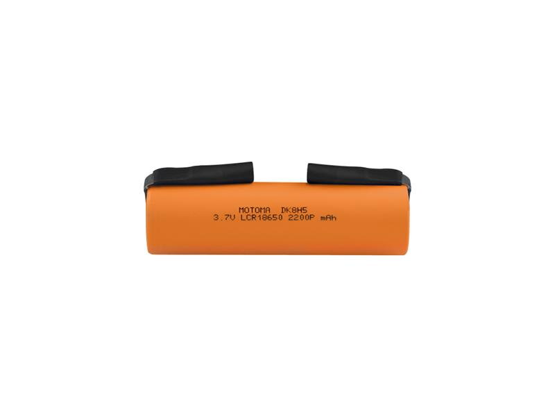 Nabíjacie batérie Li-Ion LCR18650 3,7V / 2200mAh 5C MOTOMA s pásikovými vývodmi