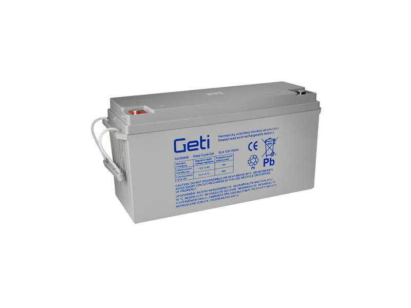 Batéria gélová 12V 150Ah Geti pre SOLAR Batéria gélová 12V 150Ah Geti pre SOLAR