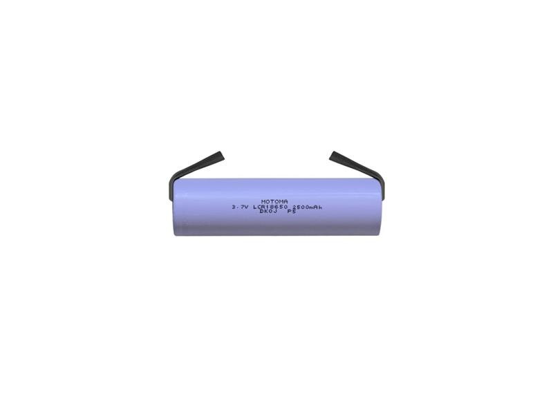 Nabíjacie batérie Li-Ion 18650 3,7V / 2500mAh 5C MOTOMA s pásikovými vývodmi Nabíjacie batérie Li-Ion 18650 3,7V / 2500mAh 5C MOTOMA s pásikovými vývodmi