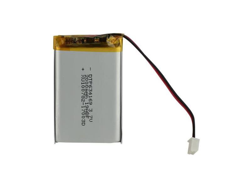 Batéria nabíjacia LiPo 3,7V/2000mAh 634169 Hadex Batéria nabíjacia LiPo 3,7V/2000mAh 634169 Hadex