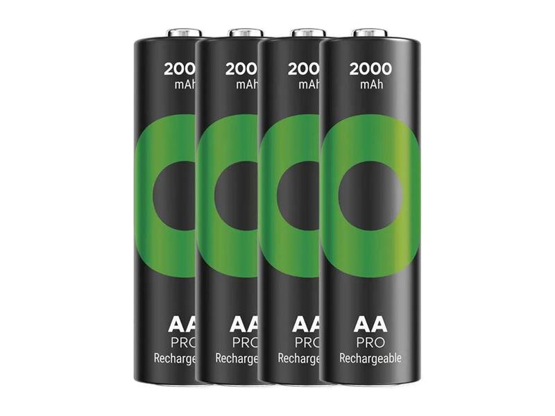 Batérie AA (R6) nabíjacie 1,2V/2000mAh GP Recyko Pro Professional 4ks Batérie AA (R6) nabíjacie 1,2V/2000mAh GP Recyko Pro Professional 4ks