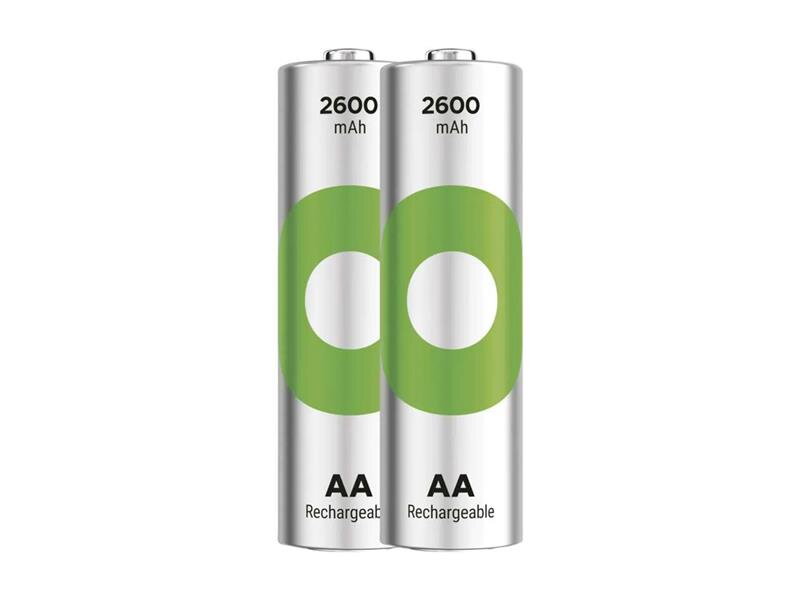 Batérie AA (R6) nabíjacie 1,2V/2600mAh GP Recyko 2ks Batérie AA (R6) nabíjacie 1,2V/2600mAh GP Recyko 2ks
