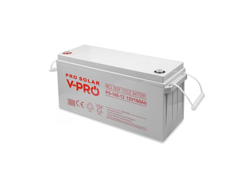 Batéria 12V 160Ah V-PRO SOLAR DEEP CYCLE Batéria 12V 160Ah V-PRO SOLAR DEEP CYCLE