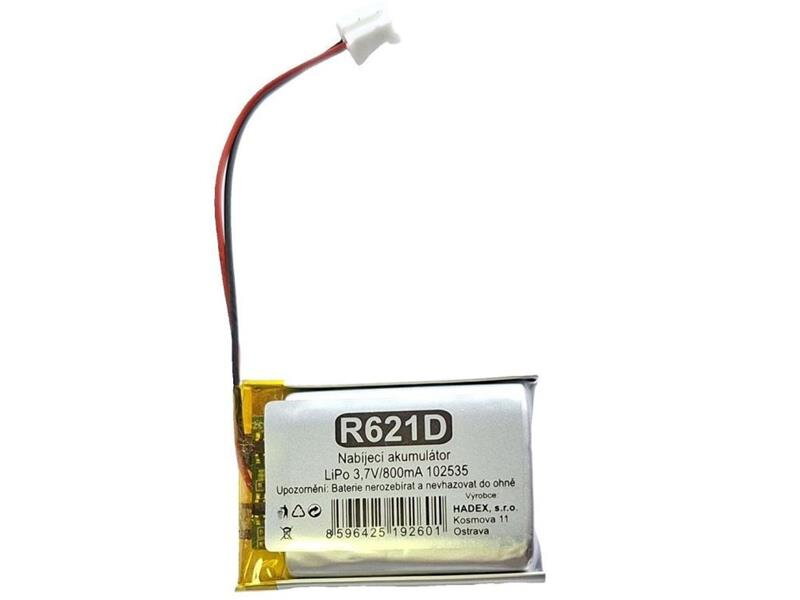 Nabíjacie batérie LiPo 3,7V/800mA 102535 HADEX Nabíjacie batérie LiPo 3,7V/800mA 102535 HADEX