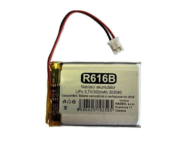 Nabíjacie batérie LiPo 3,7V/300mAh 303040 HADEX Nabíjacie batérie LiPo 3,7V/300mAh 303040 HADEX