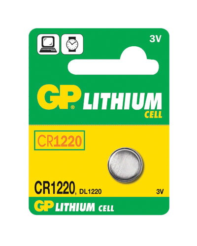 Batéria    CR1220 GP líthiová