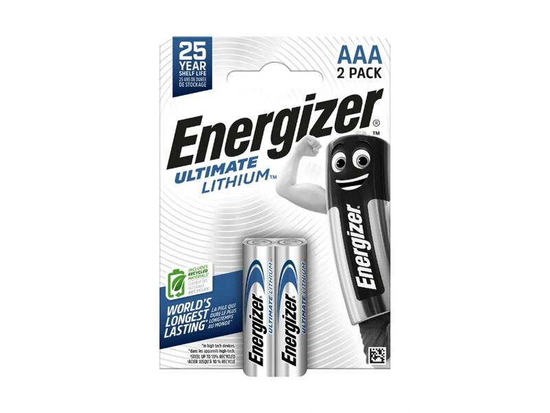 Batérie lítiová AAA R03 1,5V ENERGIZER Ultimate 2BP Batérie lítiová AAA R03 1,5V ENERGIZER Ultimate 2BP