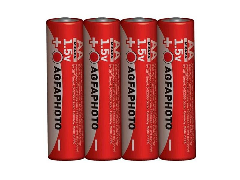 Batéria AA (R6) Zn AGFAPHOTO 4ks / shrink Batéria AA (R6) Zn AGFAPHOTO 4ks / shrink