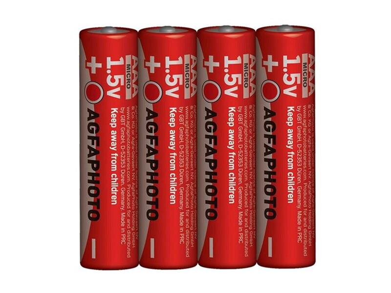 Batéria AAA (R03) Zn AGFAPHOTO 4ks / shrink Batéria AAA (R03) Zn AGFAPHOTO 4ks / shrink