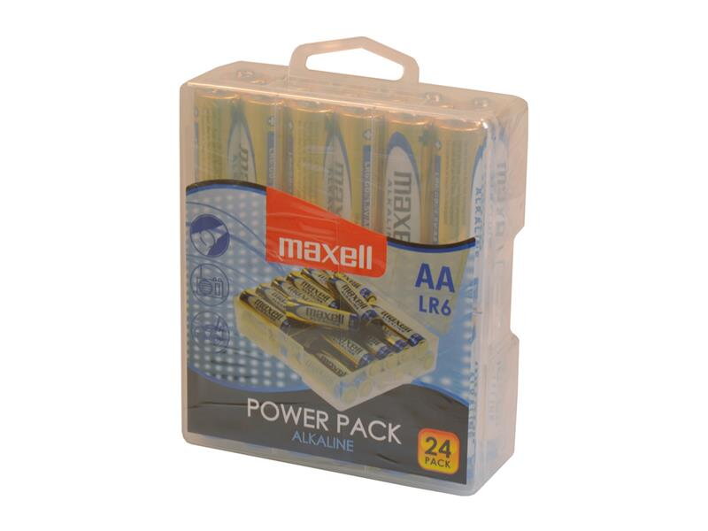 Batéria AA (R6) alkalická MAXELL Power Pack 24ks