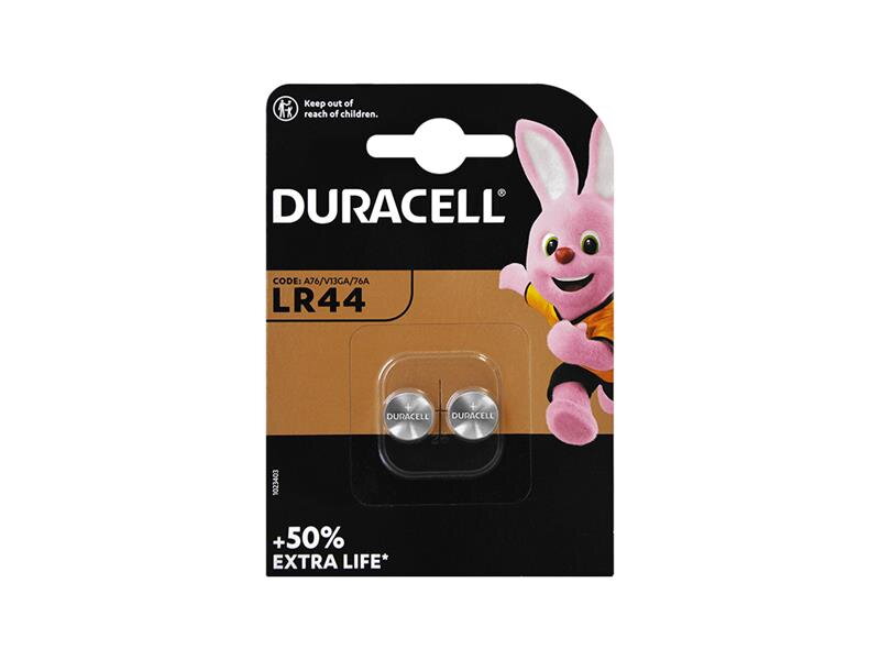 Batéria LR44 (A76) DURACELL alkalická 2ks blister