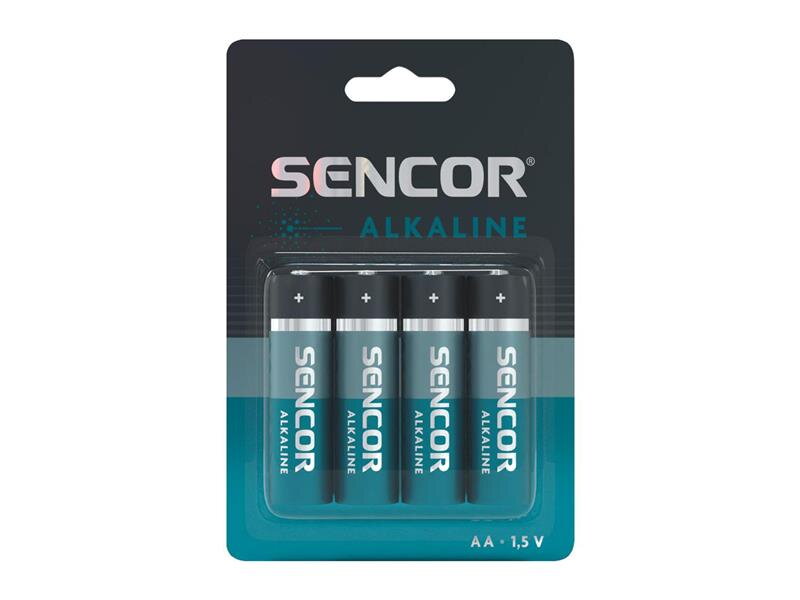 Batéria AA (R6) alkalická SENCOR SBA Alkaline 4ks / blister Batéria AA (R6) alkalická SENCOR SBA Alkaline 4ks / blister
