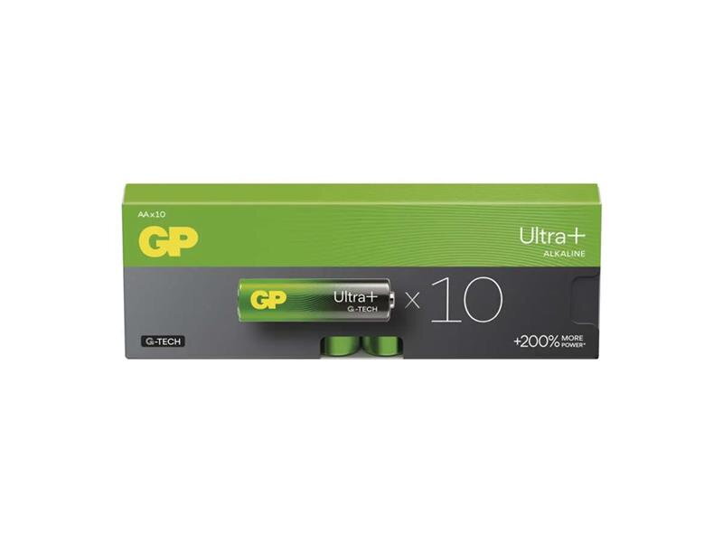 Batérie AA (R6) alkalická GP Ultra Plus 10ks Batérie AA (R6) alkalická GP Ultra Plus 10ks