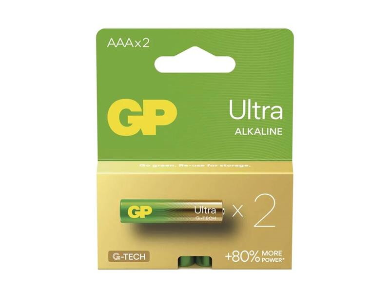 Batéria AAA (R03) alkalická GP Ultra 2ks Batéria AAA (R03) alkalická GP Ultra 2ks