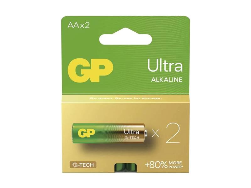 Batéria AA (R6) alkalická GP Ultra 2ks Batéria AA (R6) alkalická GP Ultra 2ks