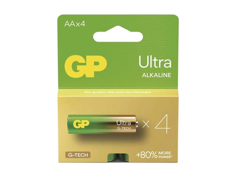 Batéria AA (R6) alkalická GP Ultra 4ks Batéria AA (R6) alkalická GP Ultra 4ks
