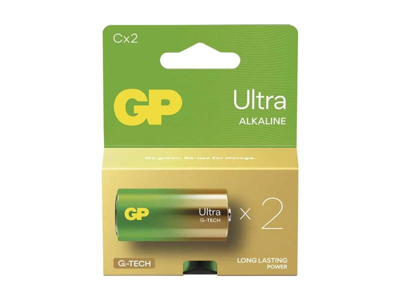 Batéria C (R14) alkalická GP Ultra 2ks Batéria C (R14) alkalická GP Ultra 2ks