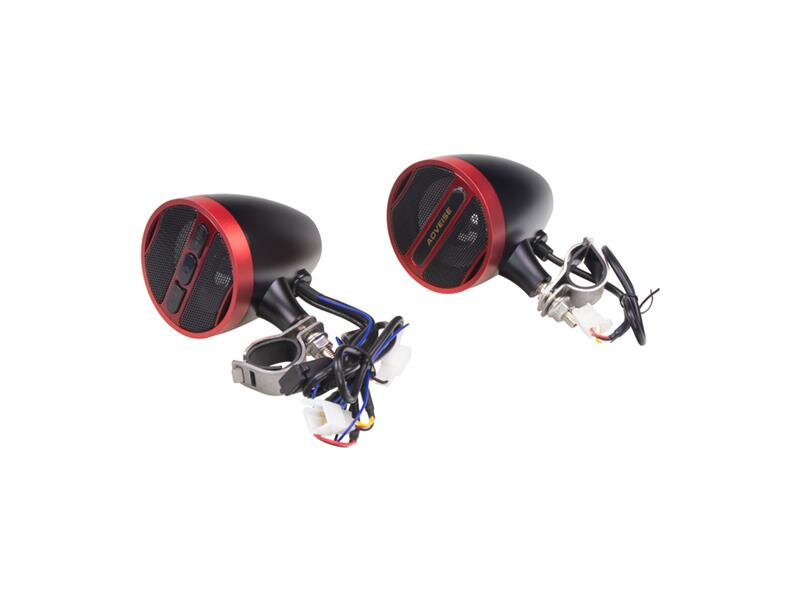 Zvukový systém s reproduktormi Bluetooth STU 103r na motocykel Zvukový systém s reproduktormi Bluetooth STU 103r na motocykel