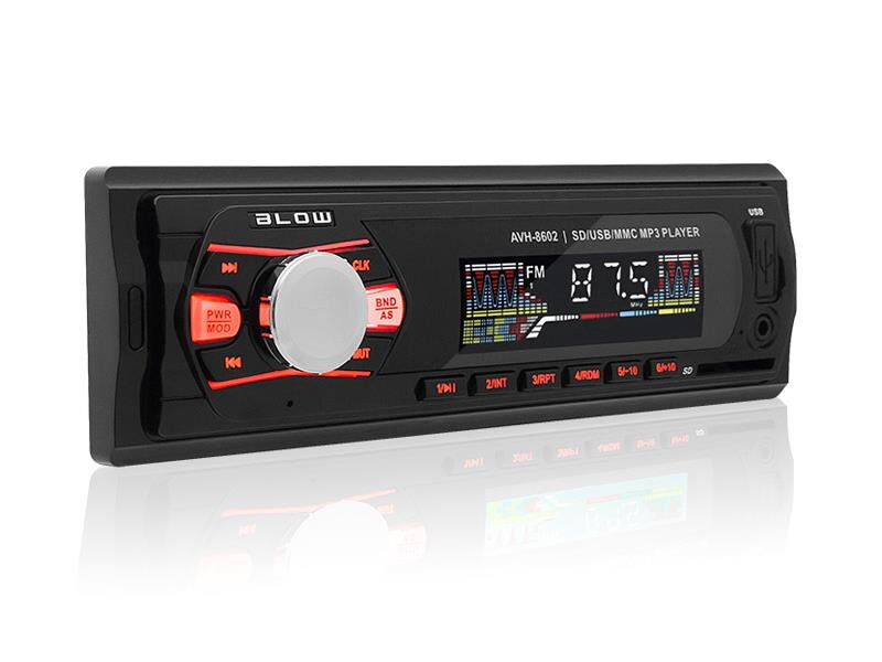 Autorádio BLOW AVH-8602 MP3, USB, SD, MMC, FM