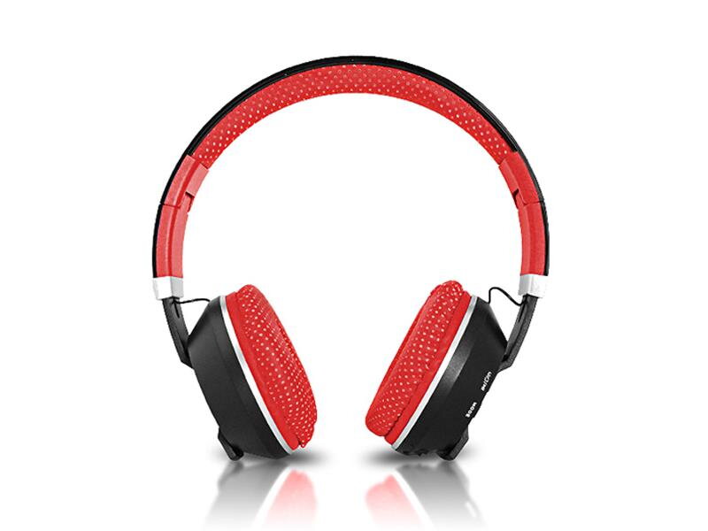 Slúchadlá cez hlavu LTC MIZZO BLUETOOTH červená Slúchadlá cez hlavu LTC MIZZO BLUETOOTH červená