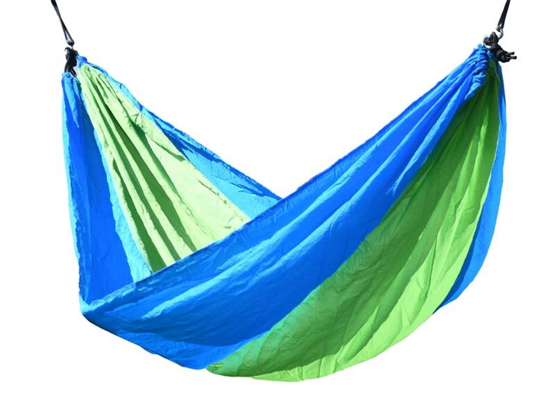 Houpací síť NYLON 275x137cm zeleno-modrá Houpací síť NYLON 275x137cm zeleno-modrá