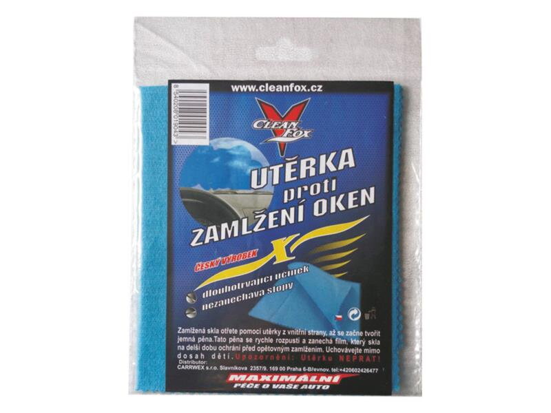 Utěrka proti mlžení oken Utěrka proti mlžení oken