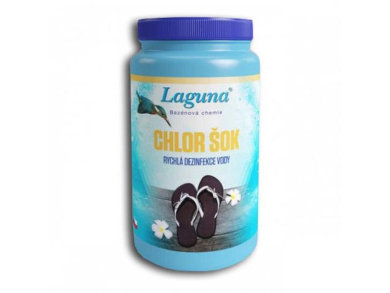 Chémia LAGUNA CHLOR ŠOK 1 kg Chémia LAGUNA CHLOR ŠOK 1 kg