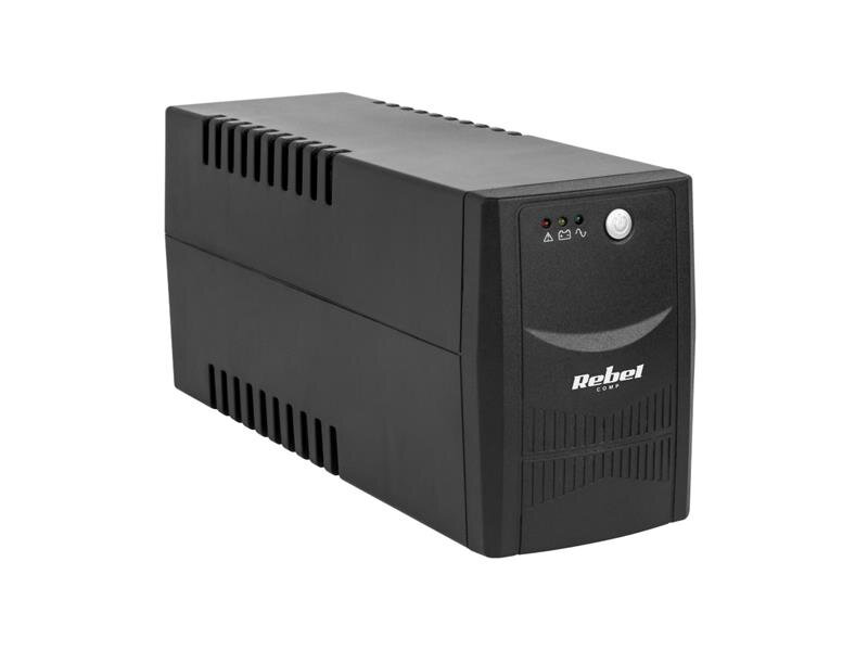 Zdroj záložní UPS QUER KOM0551 (offline, 600VA / 360W, 230 V, 50 Hz)