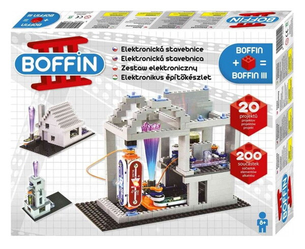 Stavebnica elektronická BOFFIN III BRICKS Stavebnica elektronická BOFFIN III BRICKS