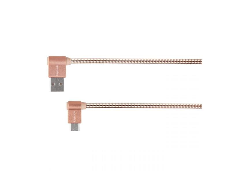 Kábel KRUGER & MATZ KM0361 USB C ružový