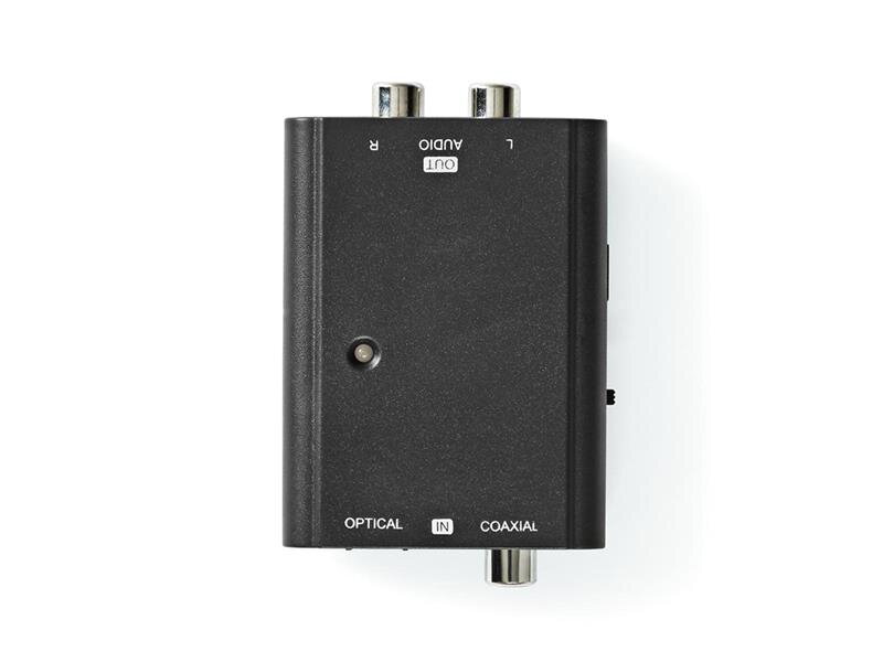 Prevodník 1x TOSLINK - 2x CINCH NEDIS ACON2509BK Prevodník 1x TOSLINK - 2x CINCH NEDIS ACON2509BK