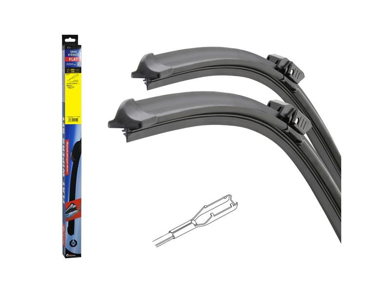 Stierače FLAT SET (TALON) 660+350mm Stierače FLAT SET (TALON) 660+350mm