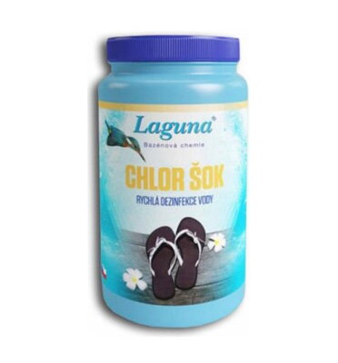 Chlórová dezinfekcia vody LAGUNA Chlór šok 1.5kg Chlórová dezinfekcia vody LAGUNA Chlór šok 1.5kg