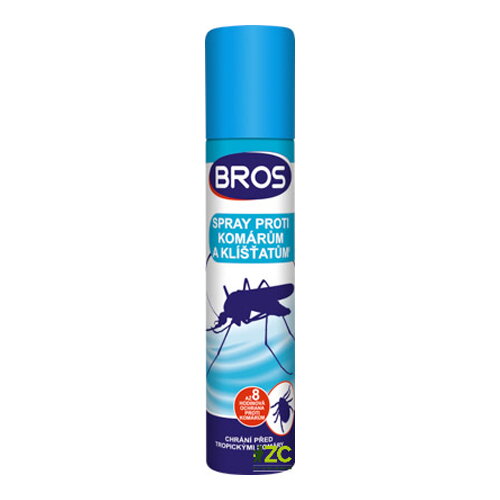 Sprej proti komárom a kliešťom BROS 90 ml Sprej proti komárom a kliešťom BROS 90 ml